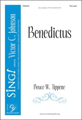 Benedictus Two-Part choral sheet music cover